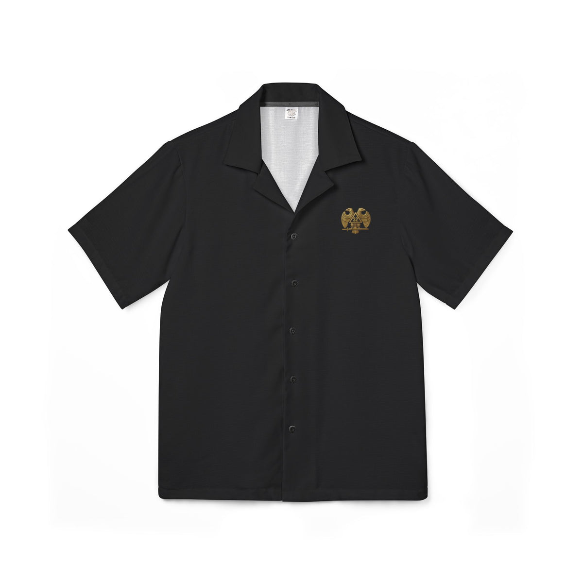 Men's Hawaiian Camp Shirt (AOP) - Bricks Masons