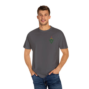 Allied Masonic Degrees T-Shirt - Cotton Garment-Dyed Tee Various Colors - Bricks Masons