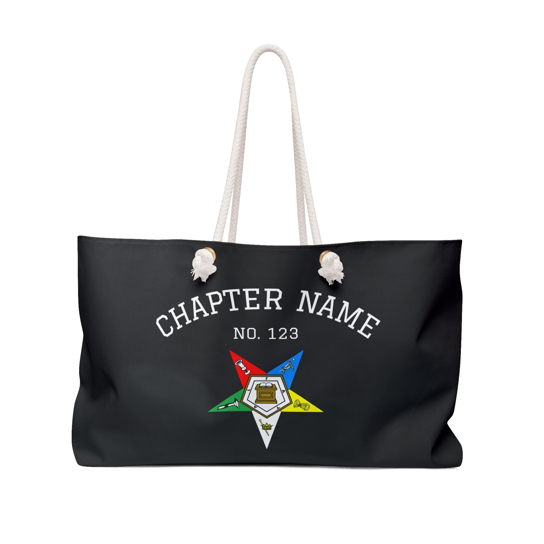 OES Travel Bag -  Weekender Spun Polyester Black