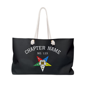 OES Travel Bag -  Weekender Spun Polyester Black