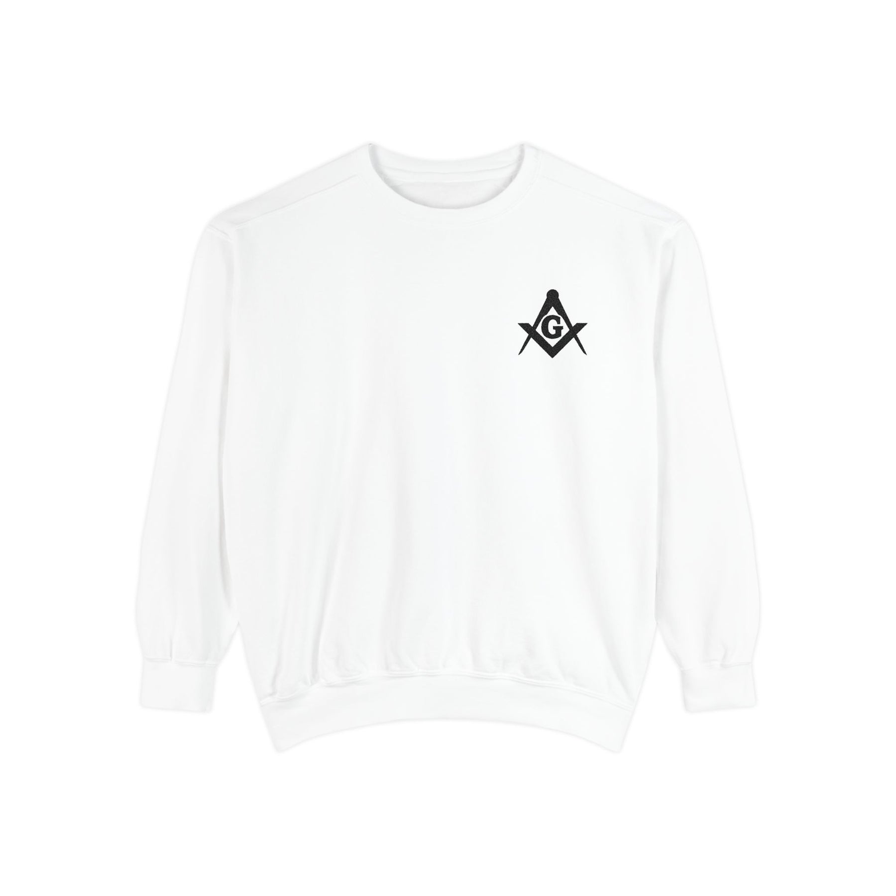 Master Mason Blue Lodge Sweatshirt - Classic Square & Compass Look - Bricks Masons