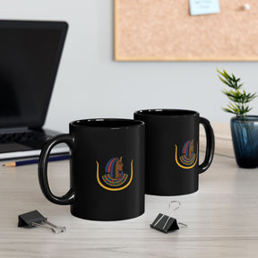 11oz Black Mug - Bricks Masons