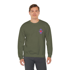 Knight Templar Priests Sweatshirt - Crewneck Embroidered Emblem - Bricks Masons