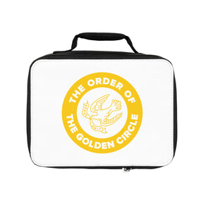 The Order of the Golden Circle Lunch Bag - Fully Insulated Zipper Closure - Bricks Masons
