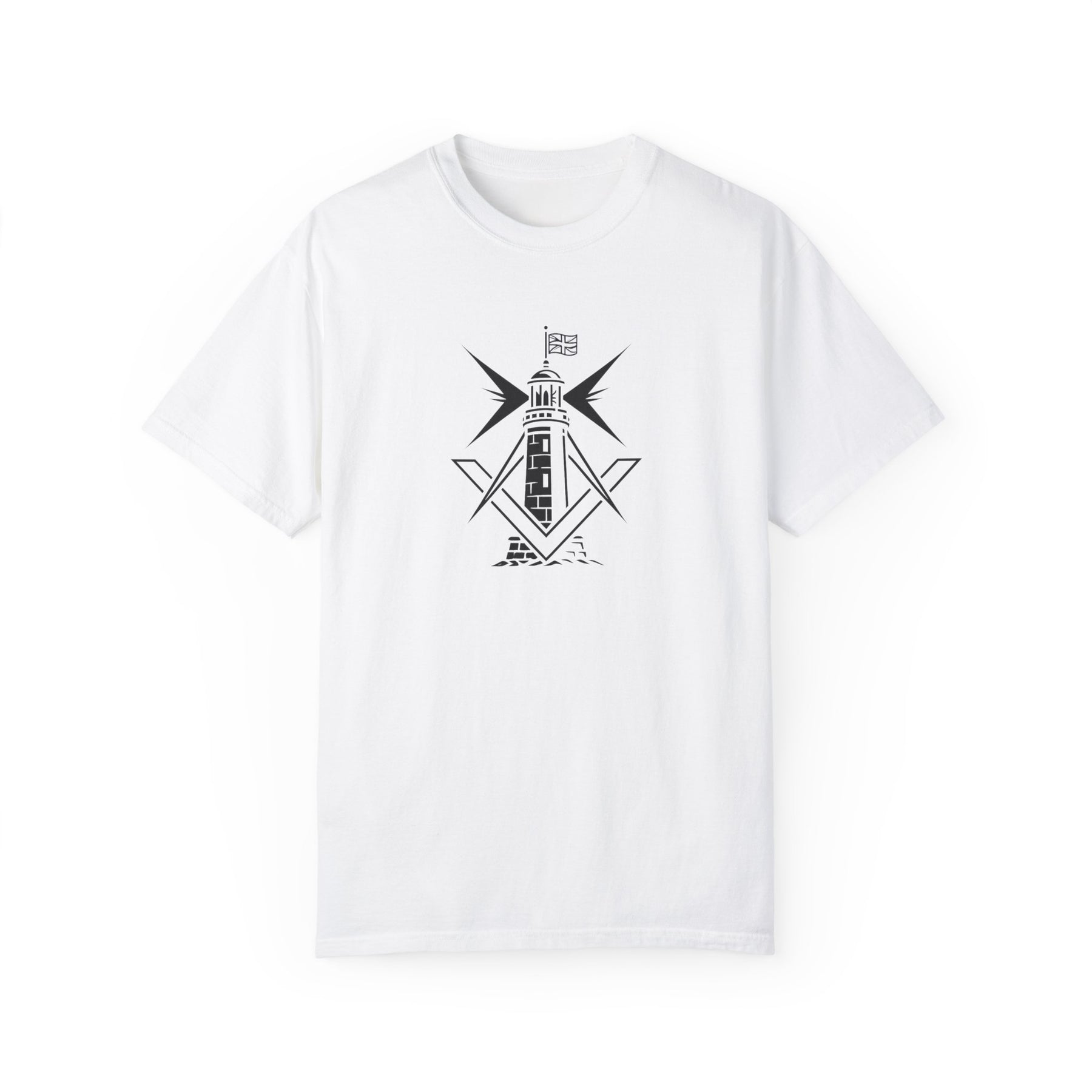 Master Mason Craft T-Shirt - United Kingdom Beacon of Brotherhood - Bricks Masons