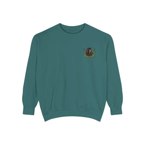 DOI Sweatshirt - Symbolic Embroidery Crewneck - Bricks Masons
