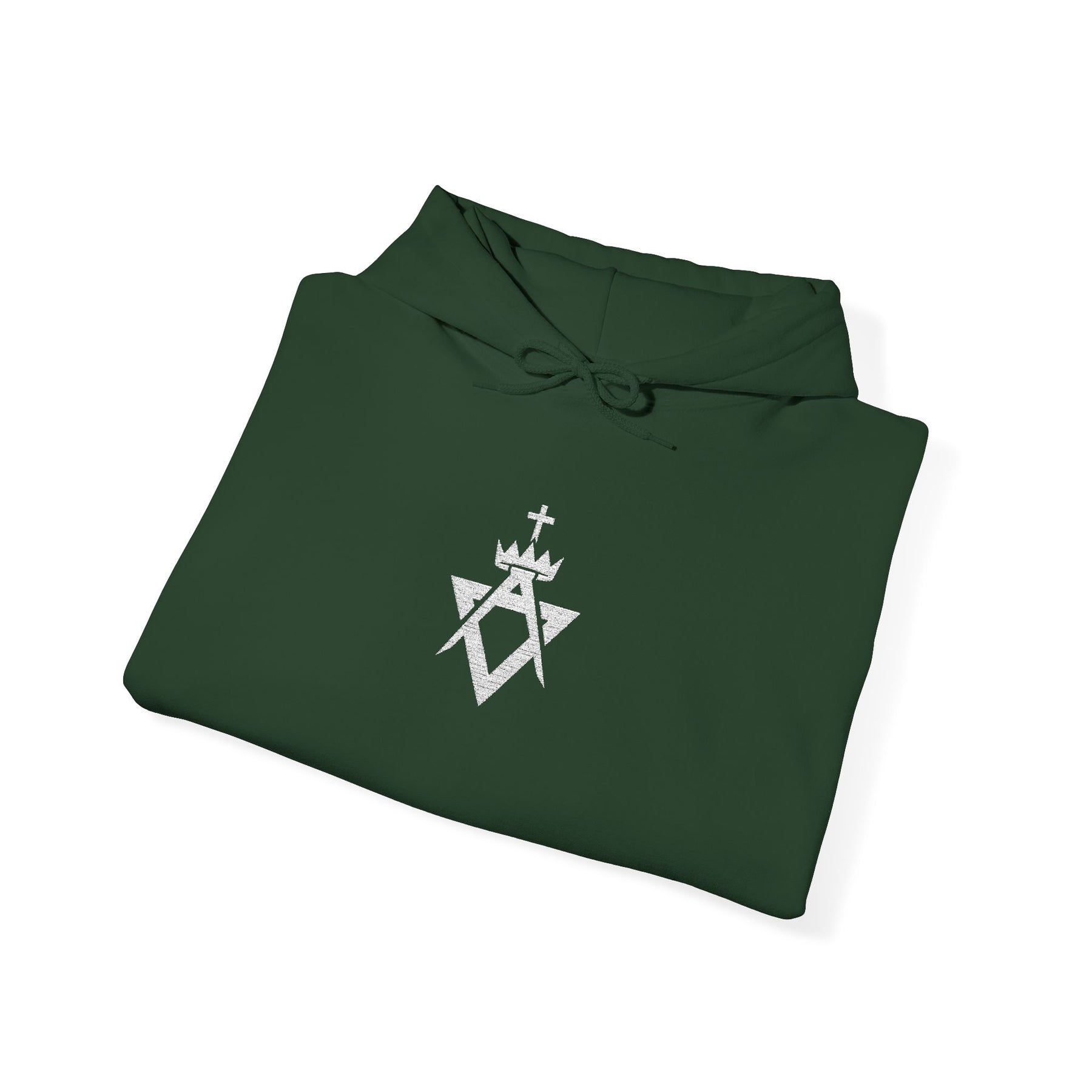 Allied Masonic Degrees Hoodie - Soft Cotton Poly Blend Embroidered Front Motif - Bricks Masons