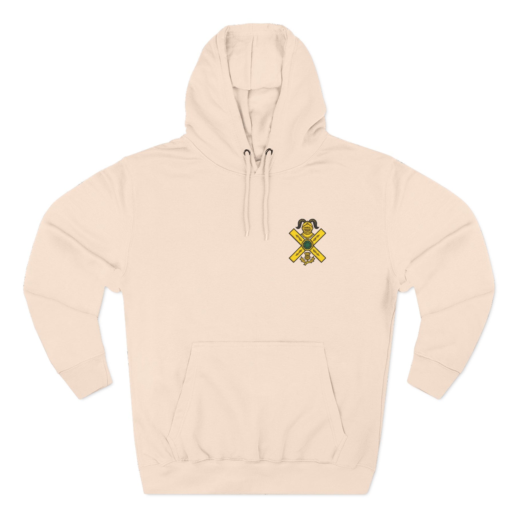 Knights of St. Andrew Hoodie - Three-Panel Fleece Signature Front Detail - Bricks Masons