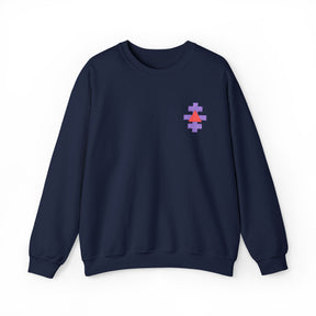 Knight Templar Priests Sweatshirt - Crewneck Embroidered Emblem - Bricks Masons