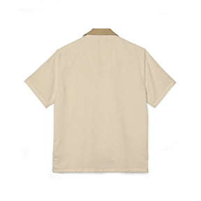 Men's Hawaiian Camp Shirt (AOP) - Bricks Masons