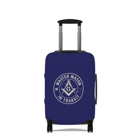 Master Mason Blue Lodge Luggage Cover - Master Mason in Transit S&C G Emblem