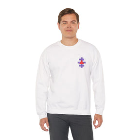 Knight Templar Priests Sweatshirt - Crewneck Embroidered Emblem - Bricks Masons