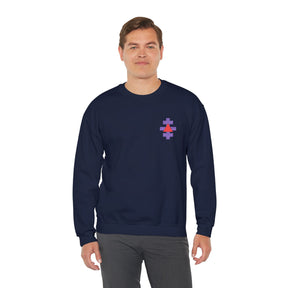 Knight Templar Priests Sweatshirt - Crewneck Embroidered Emblem - Bricks Masons