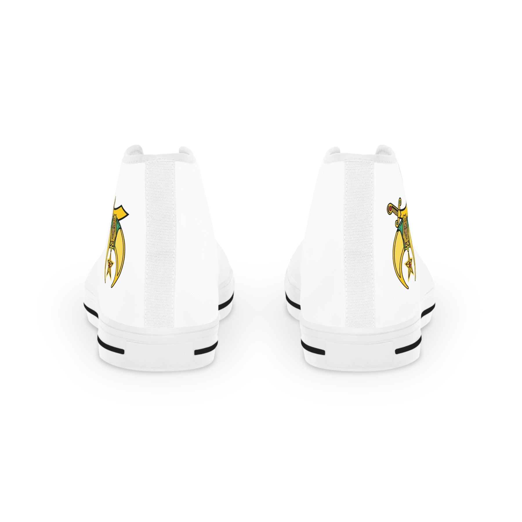 Daughters of Sphinx Sneaker - High Top Black & White - Bricks Masons