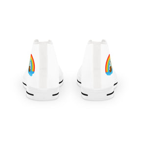 Royal Ark Mariner Sneaker - High Top Black & White Colorful Emblem - Bricks Masons