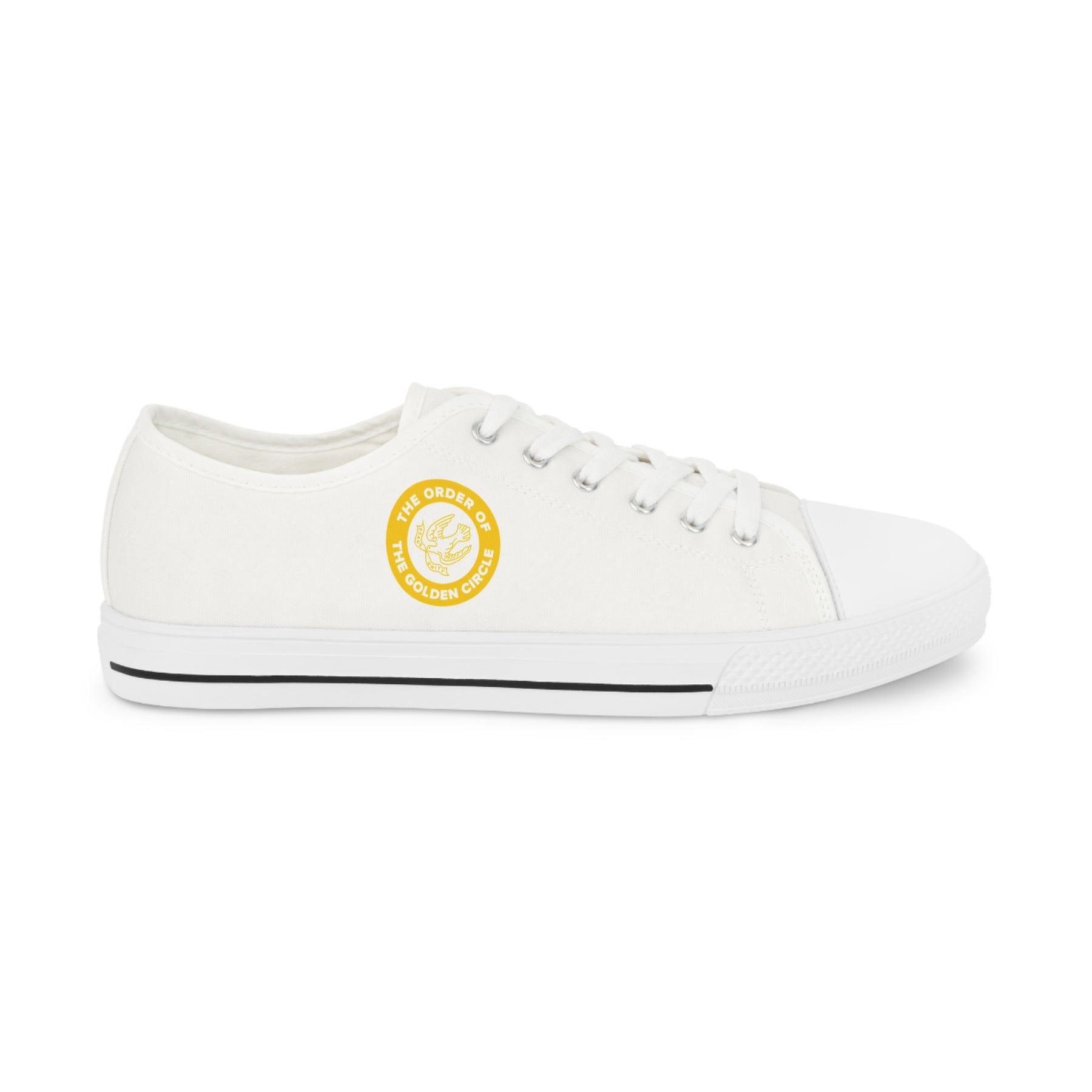 Order of the Golden Circle Sneaker - Low Top Sneaker Black & White - Bricks Masons