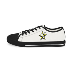 The Order of the White Shrine of Jerusalem Sneaker - Low Top Sneaker Black & White - Bricks Masons