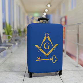 International Masons Luggage Cover - Square & Compass G with Key Emblem