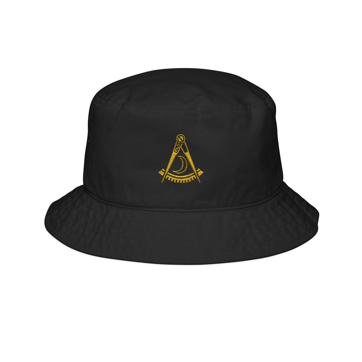 Past District Deputy Grand Master Blue Lodge Bucket Hat - S&C Crescent Embroidery