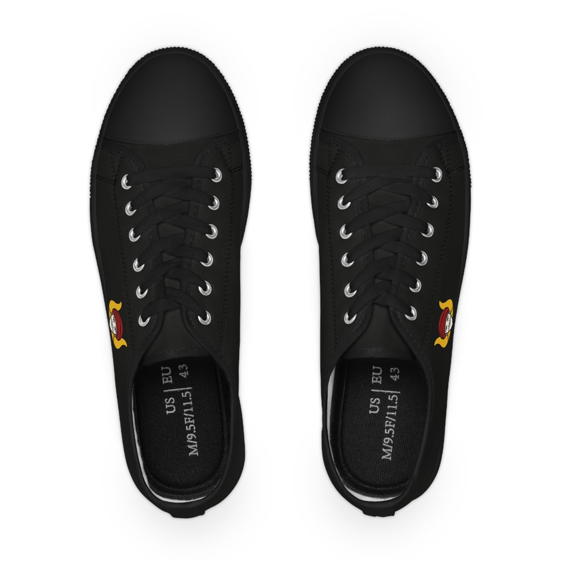 Grotto Sneaker - Low Top Sneaker Black & White - Bricks Masons