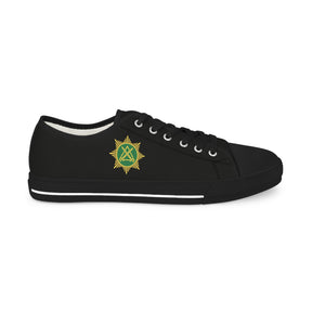 Knight Masons Sneaker - Low Top Sneaker Black & White - Bricks Masons