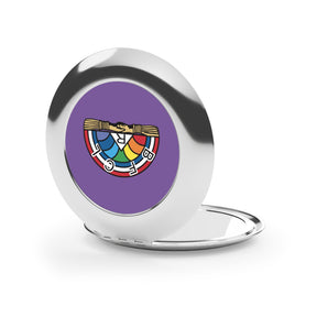 International Order of The Rainbow For Girls Compact Mirror - Rainbow Emblem