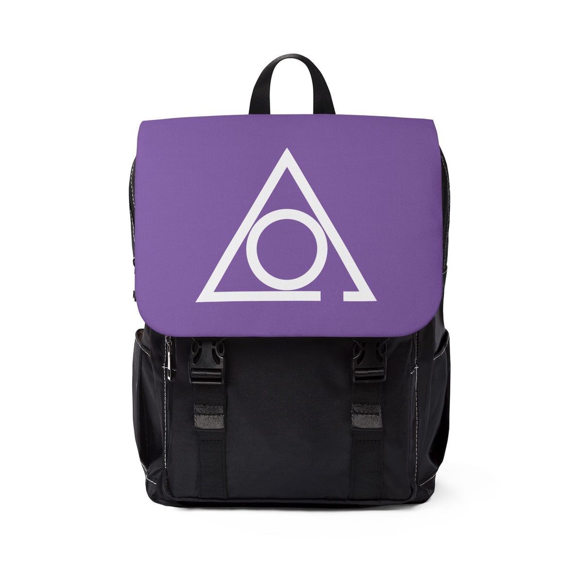 LOCOP Backpack - Purple Resistant Fabric With Adjustable Straps - Bricks Masons