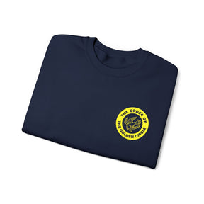 Order of the Golden Circle Sweatshirt - Crewneck Embroidered Front Design - Bricks Masons