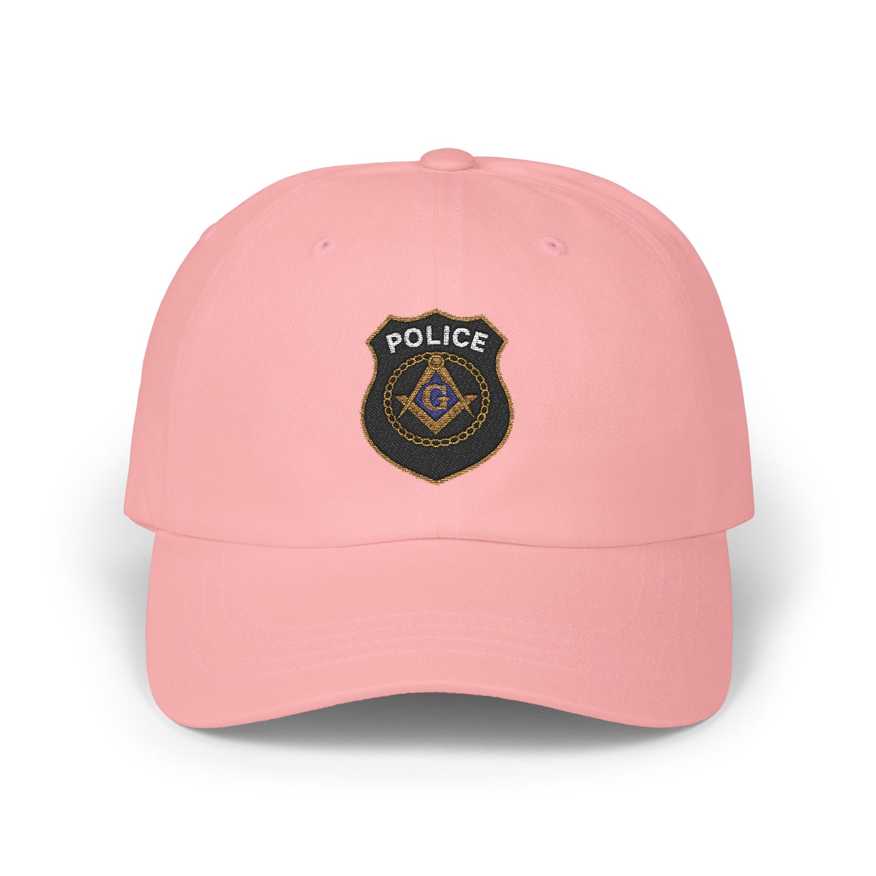 Master Mason Blue Lodge Baseball Cap - Embroidered Police Mason Dad Cap - Bricks Masons