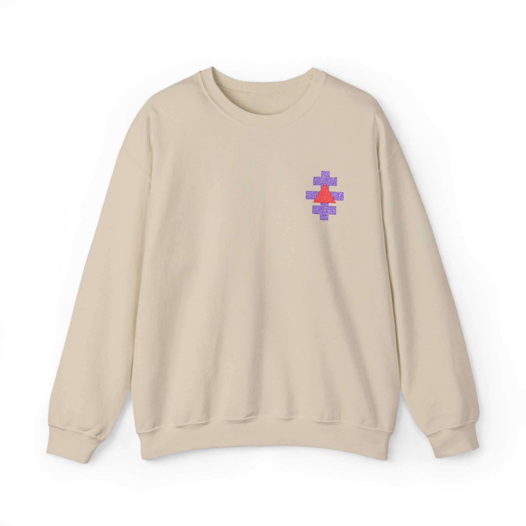 Knight Templar Priests Sweatshirt - Crewneck Embroidered Emblem - Bricks Masons