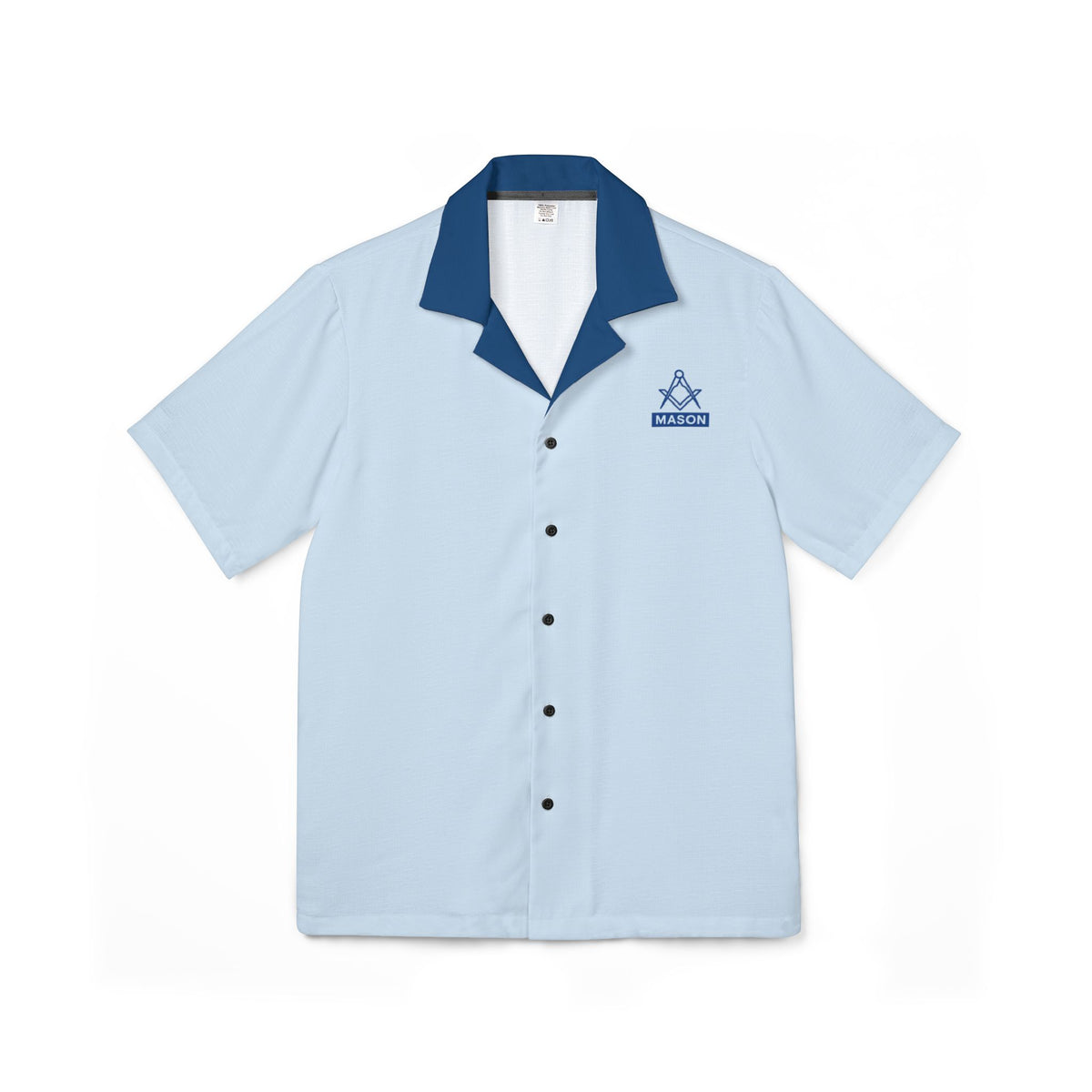 Men's Hawaiian Camp Shirt (AOP) - Bricks Masons