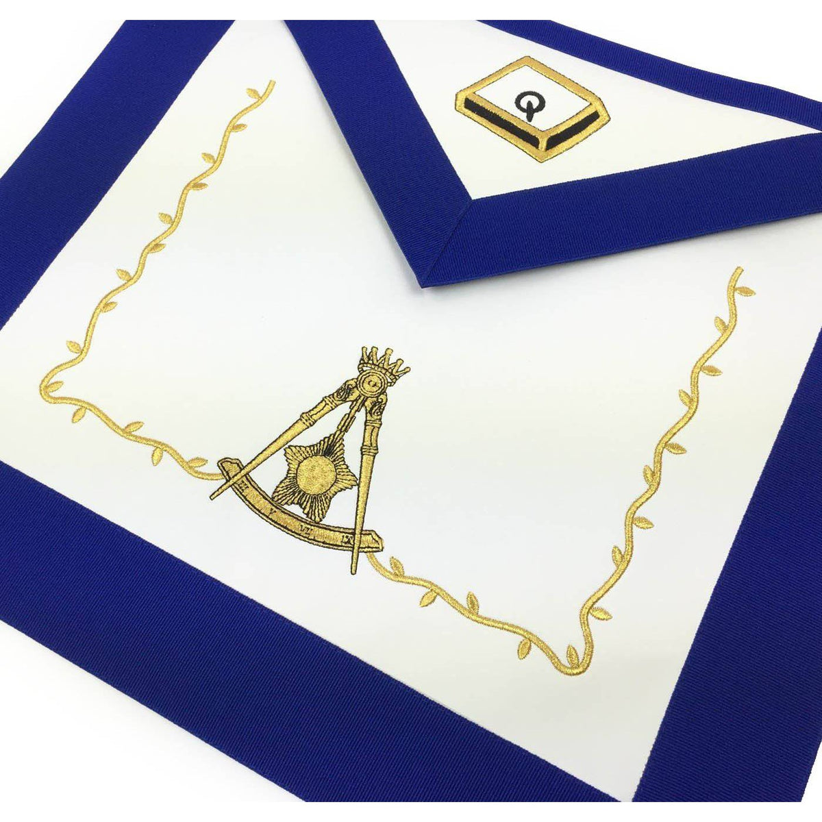 14th Degree Scottish Rite Apron - Blue Machine Embroidery