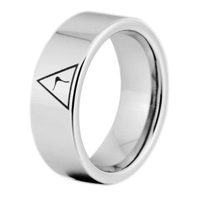 14th Degree Scottish Rite Ring - Silver Color - Bricks Masons