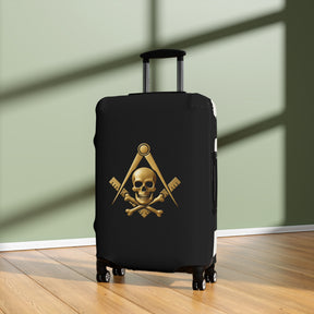 Widows Sons Luggage Cover - Square & Compass with Skull & Bones Emblem