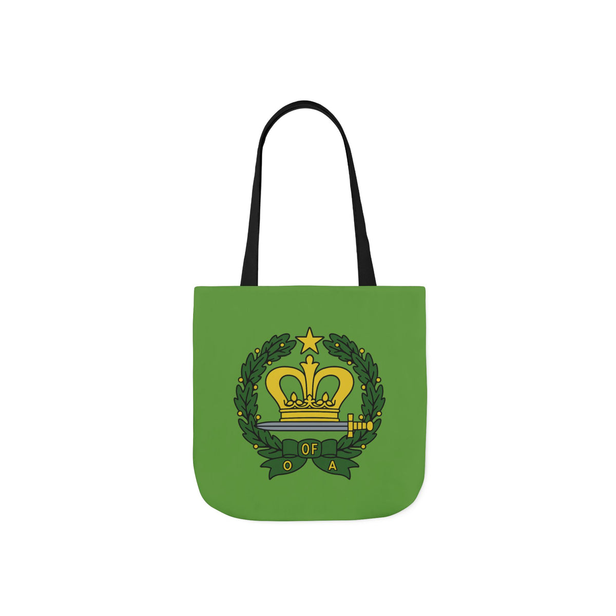 Order of the Amaranth Tote Bag - Green Polyester - Bricks Masons