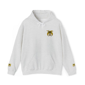 Daughters of Sphinx Hoodie - Soft Cotton Poly Blend Embroidered Front Design - Bricks Masons