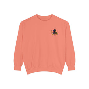 DOI Sweatshirt - Symbolic Embroidery Crewneck - Bricks Masons