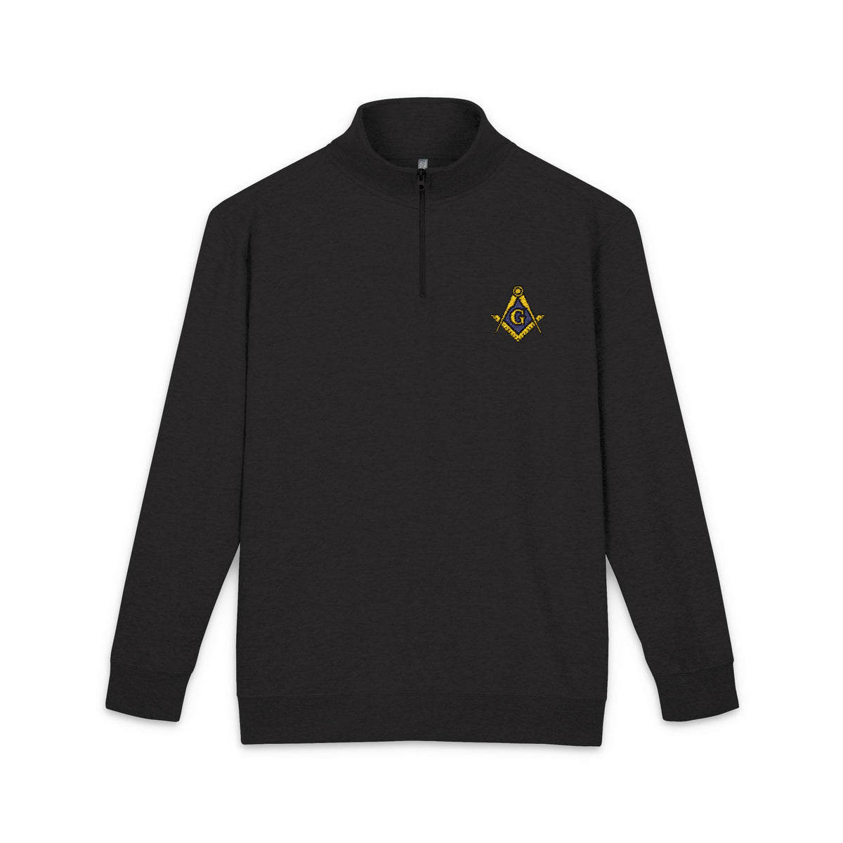 Master Mason Blue Lodge Sweatshirt - Square & Compass G Embroidery - Bricks Masons