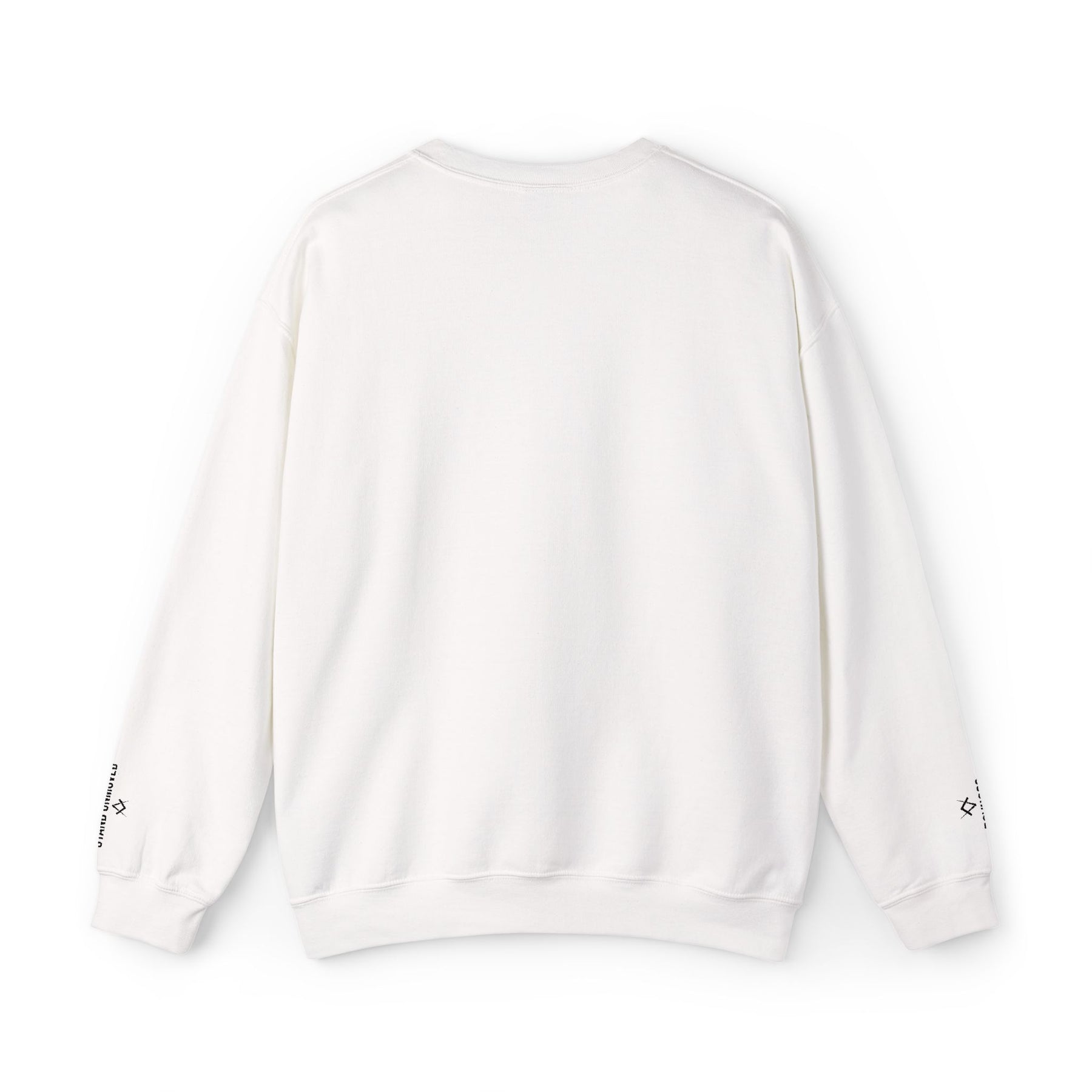 Entered Apprentice Blue Lodge Sweatshirt - Fortitude Front & Sleeves Embroidery - Bricks Masons