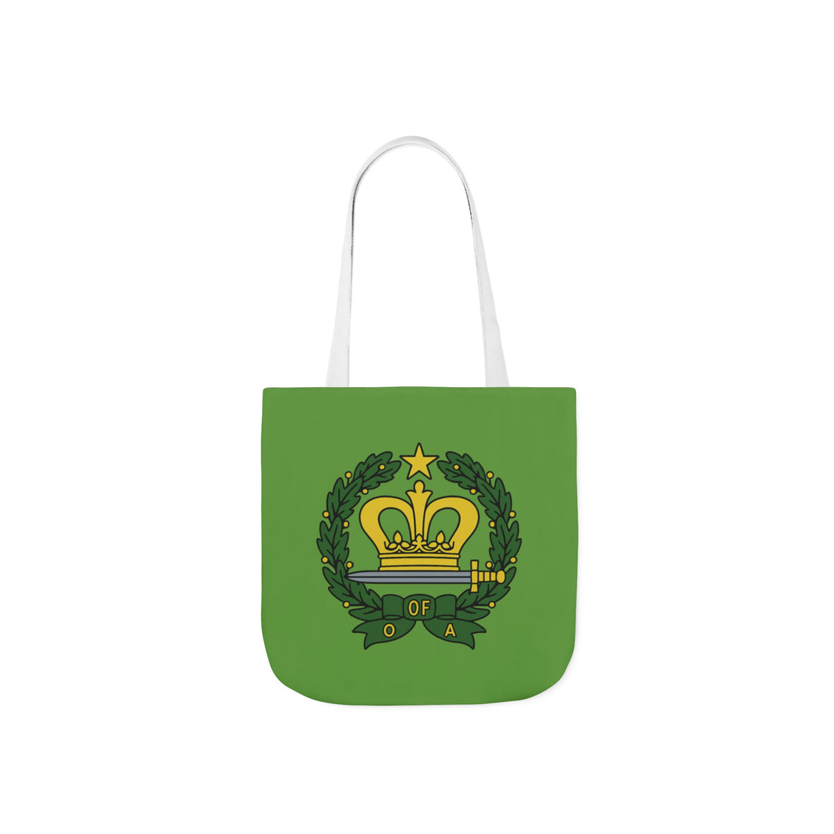 Order of the Amaranth Tote Bag - Green Polyester - Bricks Masons