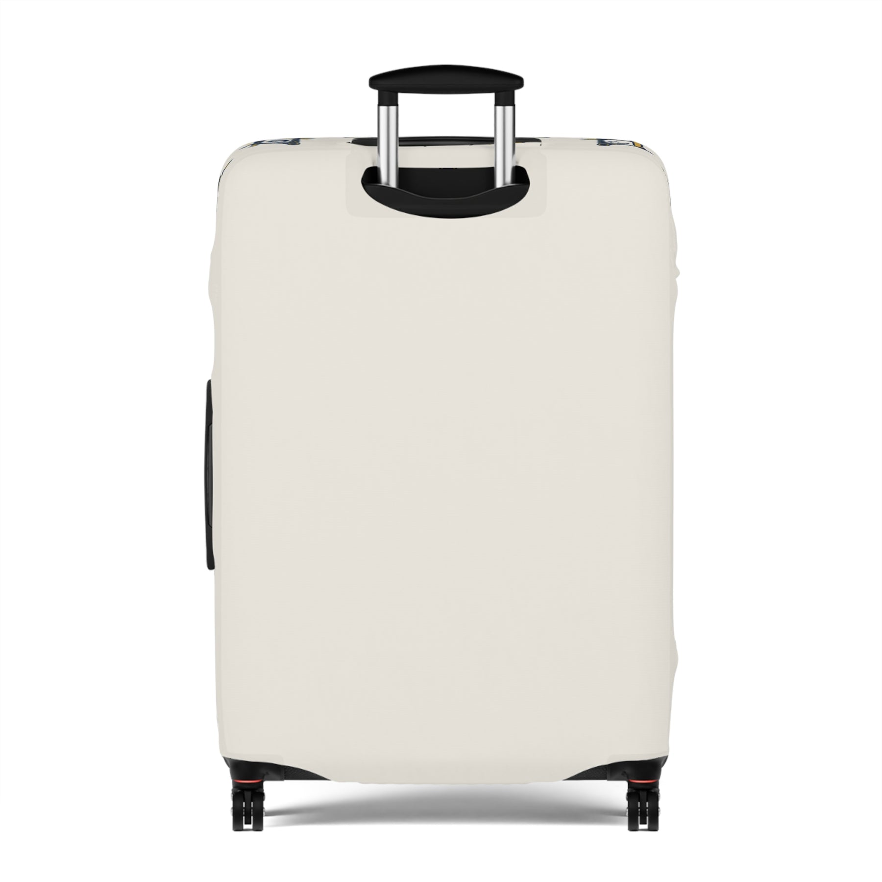 Master Mason Blue Lodge Luggage Cover - Square & Compasses with G Emblem Print