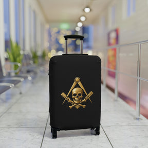 Widows Sons Luggage Cover - Square & Compass with Skull & Bones Emblem