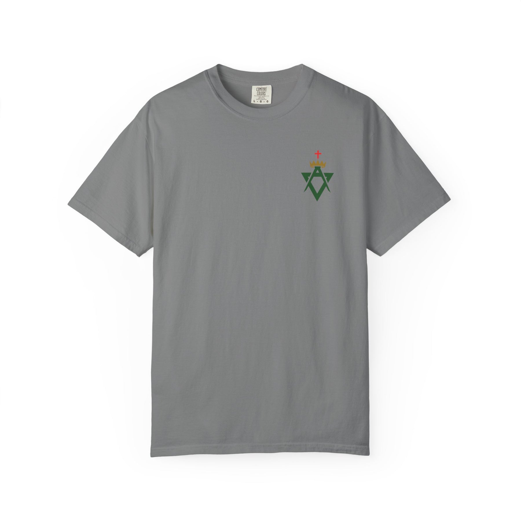 Allied Masonic Degrees T-Shirt - Cotton Garment-Dyed Tee Various Colors - Bricks Masons
