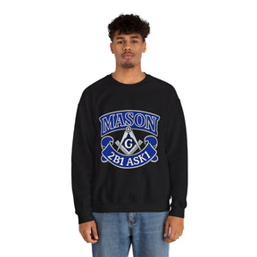 Master Mason Blue Lodge Sweatshirt - 2B1 ASK1 Square &amp; Compass G