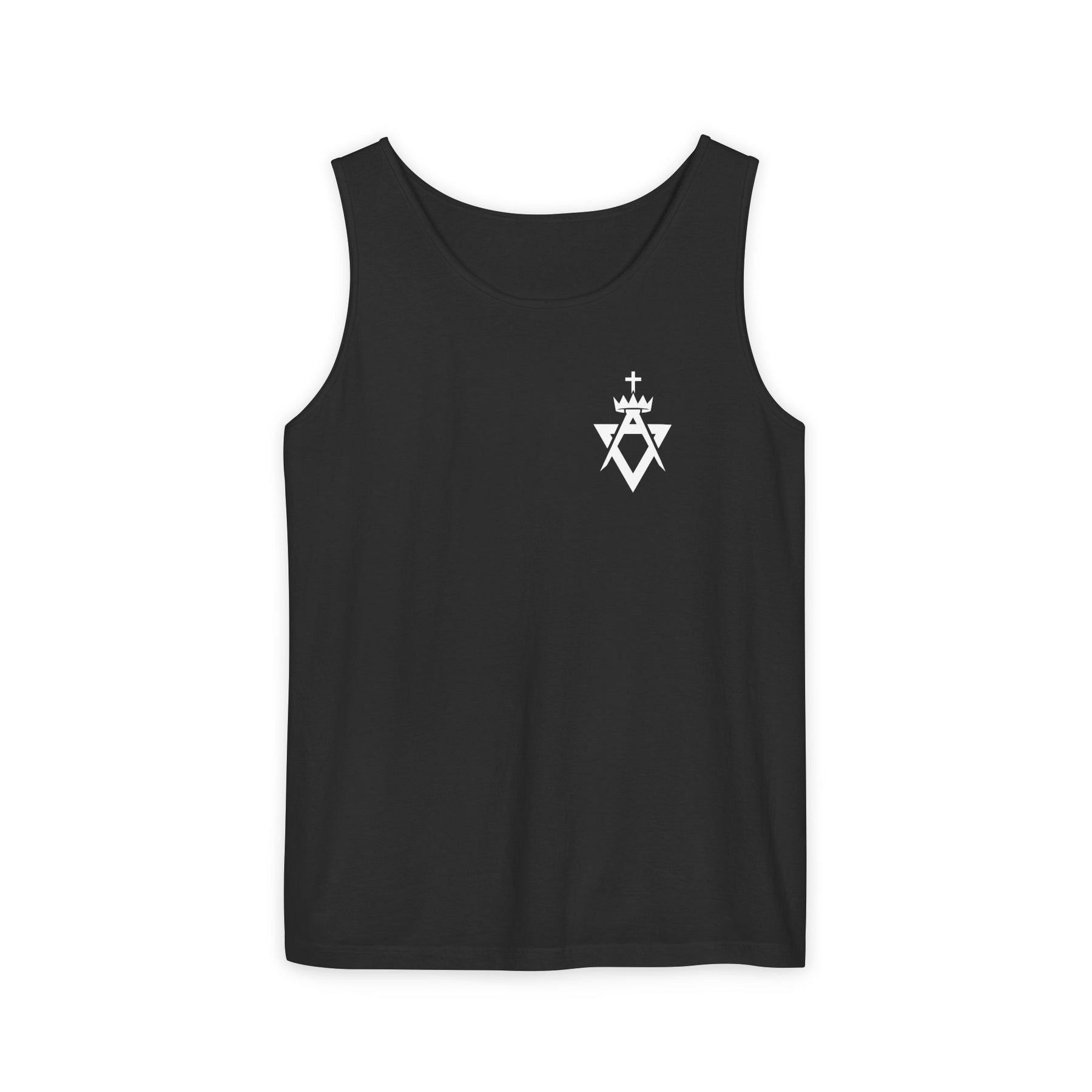 Allied Masonic Degrees Tank Top - Cotton Garment-Dyed Various Colors - Bricks Masons
