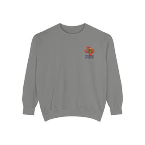 Master Mason Blue Lodge Sweatshirt - Embroidered Emblem Texas Mason - Bricks Masons