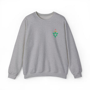 Allied Masonic Degrees Sweatshirt - Crewneck Front Embroidery - Bricks Masons