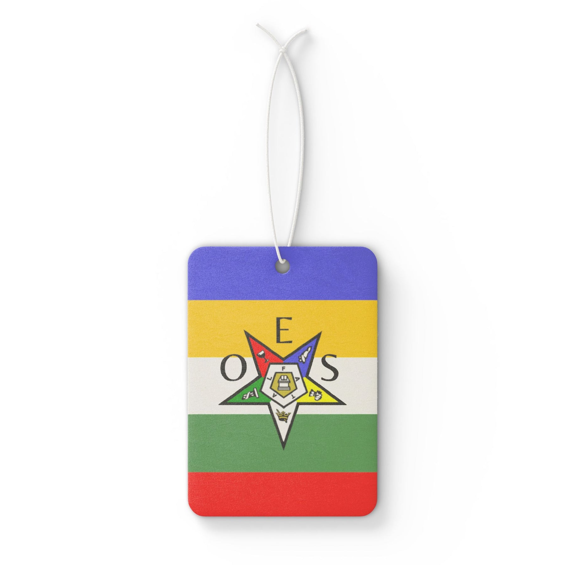 OES Car Air Freshener - Lasting Freshness with Colorful Style - Bricks Masons