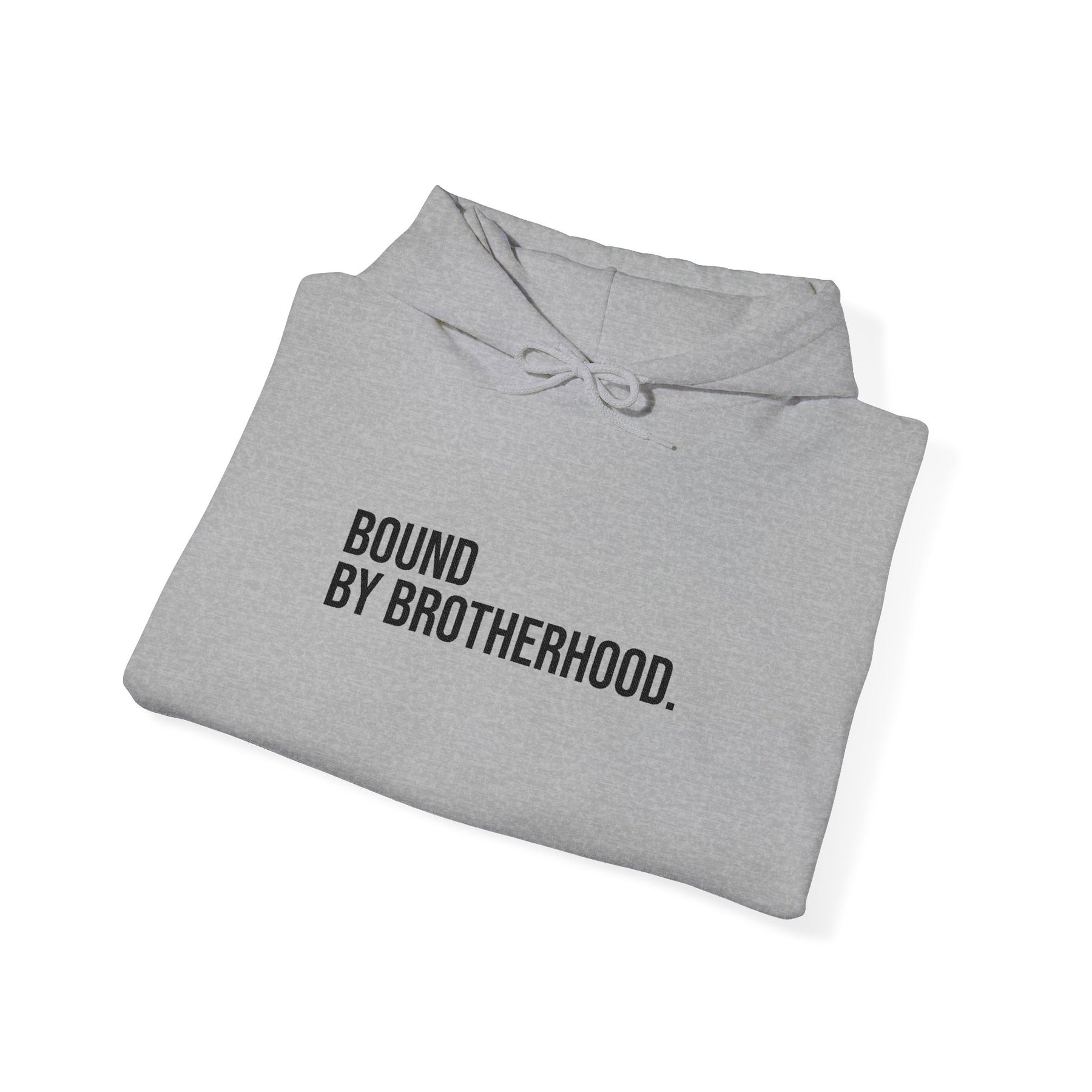Master Mason Blue Lodge Sweatshirt - Bound By Brotherhood with Square & Compass G Embroidery - Bricks Masons