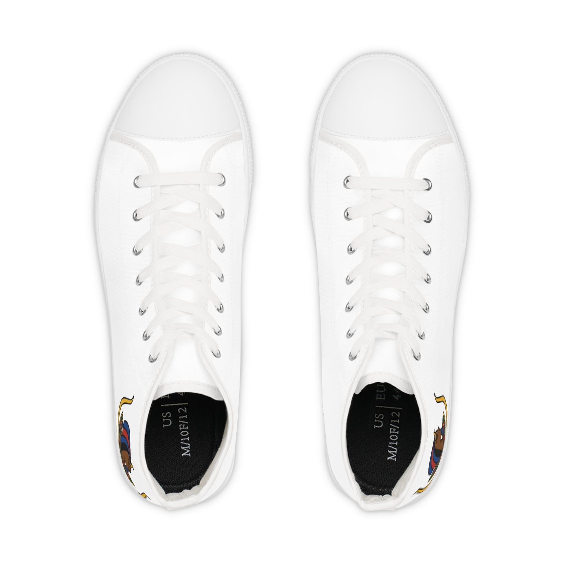 DOI Sneaker - High Top Black & White Sole - Bricks Masons